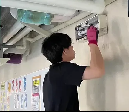 Interior renovation work